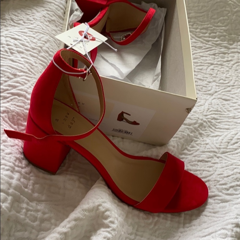 A New Day Red Pumps
